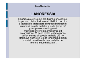 l`anoressia - Portale Filosofico