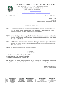Verbale finale per nuova lavapavimenti