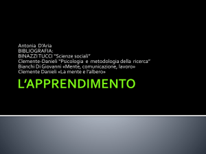 l`apprendimento con esercizi