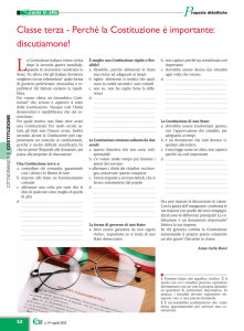 Perché la Costituzione è importante