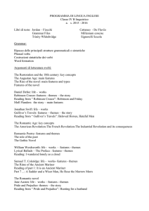 programma di lingua inglese - Liceo da Vinci