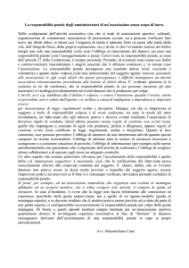 La responsabilità penale degli amministratori di un - Cid-Aics