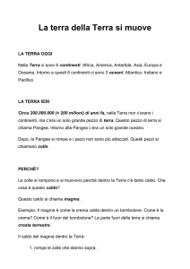 La terra della Terra si muove