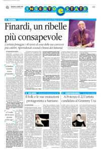 Il folk e le sue mutazioni protagonista a Satriano