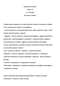 01 Programma di Italiano 1A