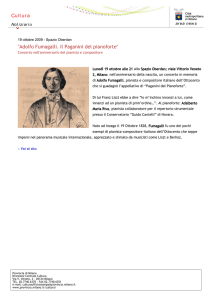 "Adolfo Fumagalli. Il Paganini del pianoforte"