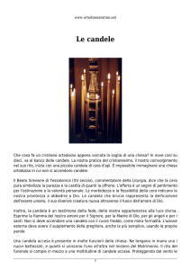 Le candele