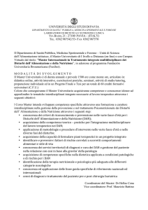 (on-line) e con Campus Virtuale dal titolo