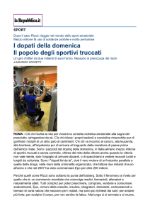 I dopati della domenica