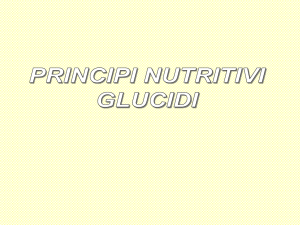 GLUCIDI, CARBOIDRATI O ZUCCHERI : Etimologia