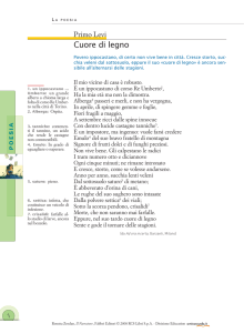 P. Levi, Cuore di legno