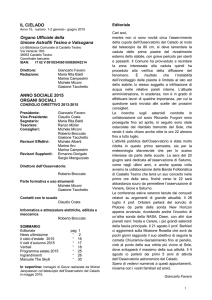 Rivista - Osservatorio del Celado.