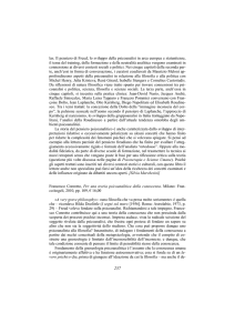 las. Il pensiero di Freud, lo sviluppo della psicoanalisi in area