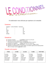 Il condizionale 2