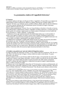 La grammatica cimbra di Cappelletti-Schweizer