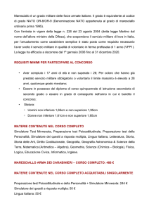 Allievo Maresciallo Carabiniere