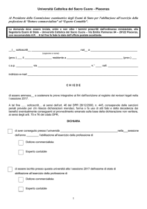 Universita` Cattolica del Sacro Cuore