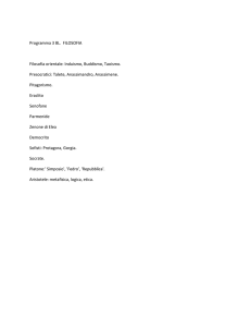 Programma 3 BL. FILOSOFIA Filosofia orientale: Induismo