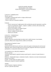 programma nostra signora classi 2-3-4 licei