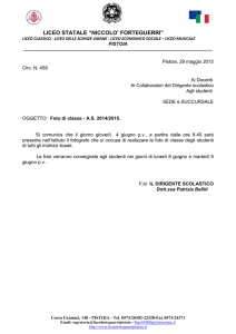 Circ. 459 - Foto di classe as 2014.2015