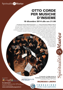OTTO CORDE PER MUSICHE D`INSIEME