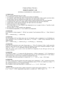 ESERCITAZIONE N. 1/02 - Scuola di Ingegneria