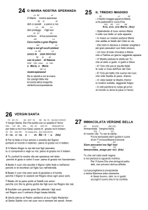 24 o maria nostra speranza il tredici maggio
