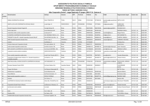 Sez. A - Consiglio Regionale Ordine Assistenti Sociali Lazio