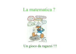 La matematica