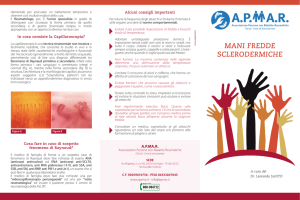 Brochure Mani Fredde Sclerodermiche
