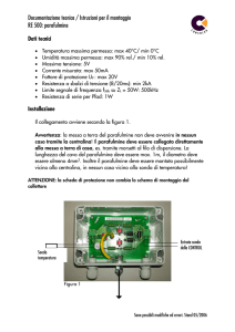 Documentazione tecnica / Istruzioni per il montaggio RE 500