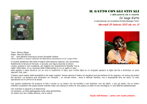 il gatto con gli stivali - Teatro Sociale di Soresina