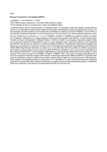 P334 Ricerca di mutazioni in una famiglia ADNFLE V