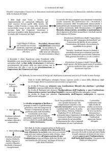 Le rivoluzioni del 1848 - Critica e Comunicazione