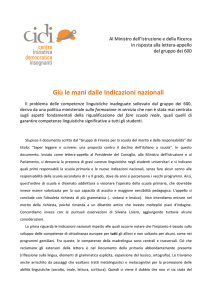 giu` le mani dalle