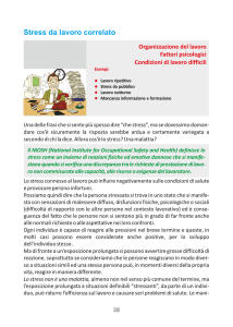 Stress da lavoro correlato