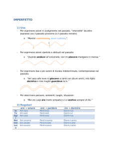 imperfetto - Dijaski.net