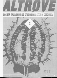 SOCIETÀ ITALIANA PER LO STUDIO DEGLI STATI DI COSCIENZA