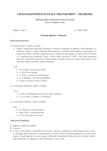 ITALIANO 1A - SANACORI