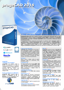 Il CAD che parla italiano in formato nativo DWG