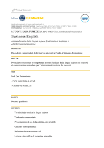 locandina del corso