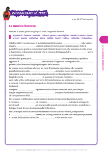 La musica barocca