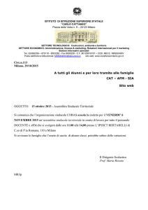 ISTITUTO di ISTRUZIONE SUPERIORE STATALE