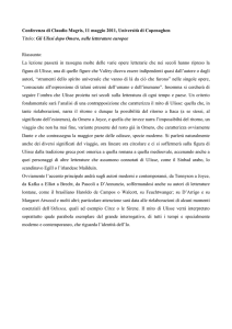 La lezione passerà in rassegna molte delle varie opere letterarie