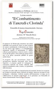 “Il Combattimento di Tancredi e Clorinda”