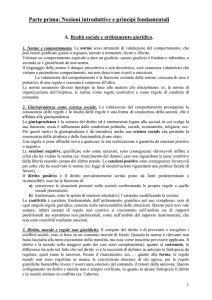 Realtà sociale e ordinamento giuridico