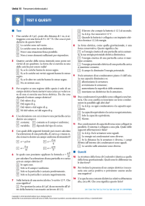 test e quesiti - Zanichelli online per la scuola