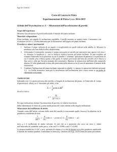 Scheda dell`esercitazione n.3