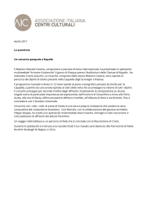 Aprile 2017 La questione Un concerto pasquale a Rapallo Il