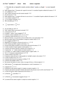 test V/F e a completamento